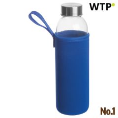 Steklenica za vodo z neoprensko ovojnico Klagenfurt, modra, EG084204