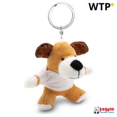 Cane di peluche, portachiavi | Grover, beige, HE564-18