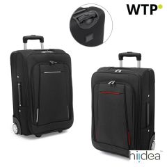 PUEBLA, trolley da viaggio in 600D ed EVA, rosso, 92115-105