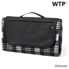 Coperta da picnic in RPET, grigio, V8351-19