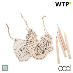 Sormela, barvani božično-novoletni okraski, natural, AP800747