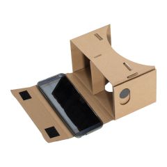 VR-Brille aus Pappe, braun, EG035601