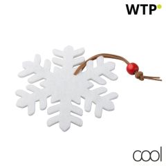 Yamra, Decorazione per albero di Natale, fiocco di neve, AP761372