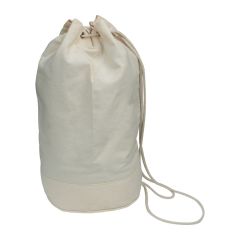 Bombažna športna torba Herne 220 g/m², bela, EG066106