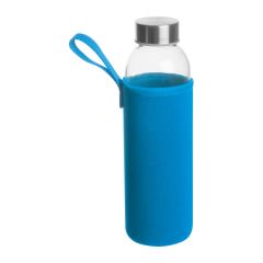 Glass Drinking Bottle in Neoprene Pouch Klagenfurt, EG0842