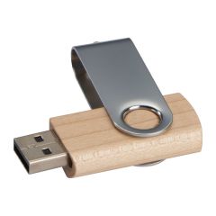 USB ključek Lessines 4 GB, rjava, EG087601
