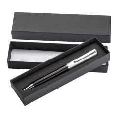 Ball pen with silver top, Black, MA1061103