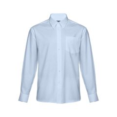 THC TOKYO II, camicia Oxford da uomo a maniche lunghe, azzurro, 11175-124-L