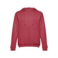 THC AMSTERDAM II, felpa da uomo in cotone e poliestere con zip completa, 11179
