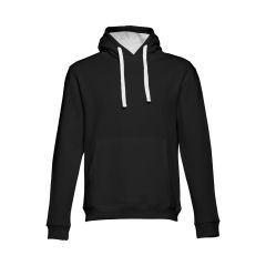 THC MOSCOW II, felpa unisex, Nero / Grigio chiaro mélange, 11190-163-XXL