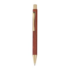 Ball pen with wooden coating, Brown, MA1219001