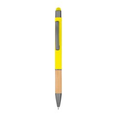 Ball pen with bamboo grip zone, MA13581