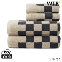 VINGA Elba OCS Handtuch aus Bio-Baumwolle, 4er Set, XDV45003-BE9024A9