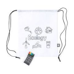 Borsa con coulisse, bianco, OTK11526001000