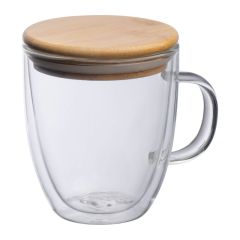 Dvoslojni stekleni kozarec Gerthe 350 ml, prozorna, EG153766
