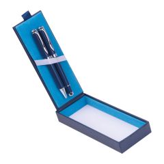 Mark Twain Schreibset, Marineblau meliert, MA1538044