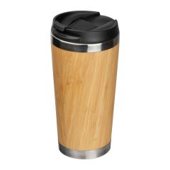 Termo šalica od nehrđajućeg čelika Bamboogarden 400 ml, bež, EG156413
