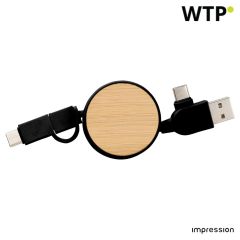 ABS ausziehbares Ladekabel Jared, 976586