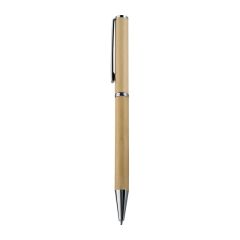 Penna a sfera in legno Heywood, marrone, EG189201