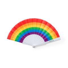 Hand Fan, rainbow, OTK11922659000