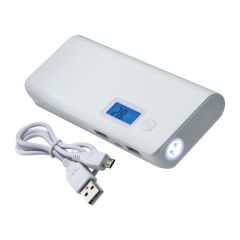 10000 mAh Powerbank, Weiß, MA2051806