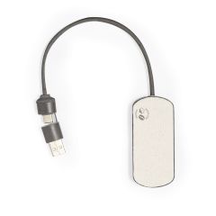 Hub USB, marrone, OTK21198018000