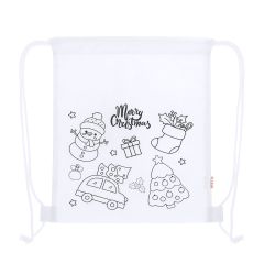 Borsa con coulisse, bianco, OTK21260001000