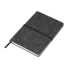 A5 Filz-Notizbuch, grau, MA2135707