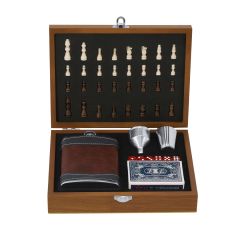 Hip Flask Set, natural, OTK21847013000
