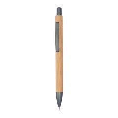 Penna a sfera in bambù Beringen, beige, EG219313