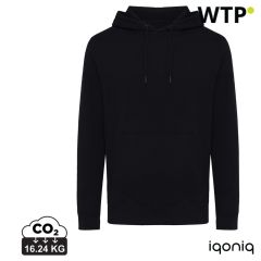 IQONIQ Rila lightweight recycled cotton hoodie, XDT9404-5186B7F2