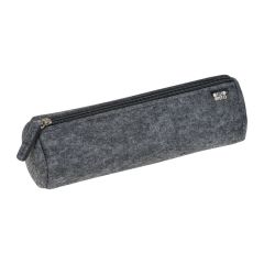Federmäppchen aus recyceltem Filz, dunkelgrau, MA2396477