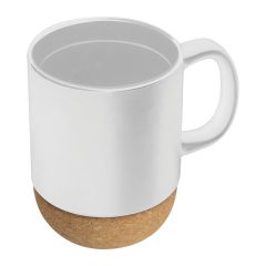 Ceramic Mug with Cork Base Gistel 350 ml, EG2418