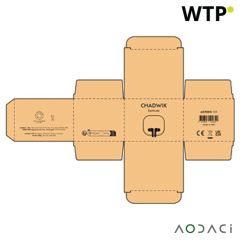 Chadwik Earbuds rABS 500mAh. 8h playtime and ANC, AER005