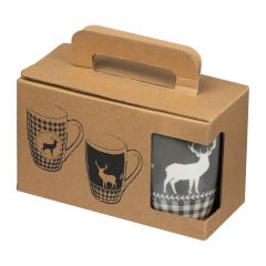 Set mit 2 Weihnachtsbechern Ankara, Gemüse, EG2536MC