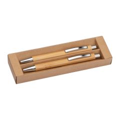 Bamboo writing set, Beige, EG257513