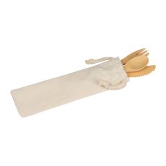 Set bambusovog pribora Bonneville, bež, EG258513