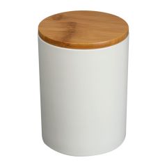 Ceramic Jar Nijmegen 750 ml, White, EG262006