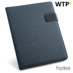 RIORDAN, A4 folder in imitation linen and PU with lined pages, 92067