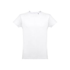 THC LUANDA WH, T-shirt tubolare da uomo in cotone, bianco, 30101