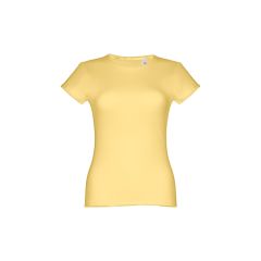THC SOFIA, T-shirt aderente a maniche corte da donna in cotone, 30106