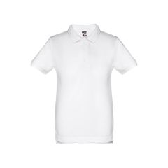 THC ADAM KIDS WH, dječja majica kratkih rukava od 100% pamuka piqué unisex, bijela, 30172