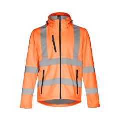 THC ZAGREB WORK, softshell jakna z visoko vidnostjo (unisex, razred 111), 30182