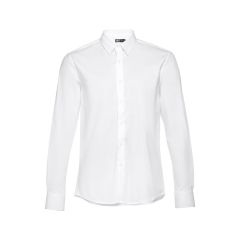 THC PARIS WH, camicia da uomo a maniche lunghe, bianca, 30194