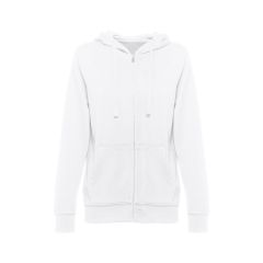 THC AMSTERDAM WOMEN WH, ženska hoodica na patent s kapuljačom, 30257