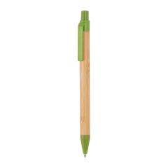 Penna a sfera in paglia di grano e bambù Halle, EG3211