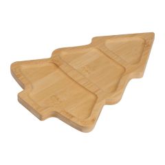 Bambus-Snacktablett Louisville, Beige, EG324013