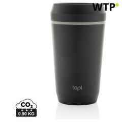 Topl Recycled Plastic To Go Tumbler Patented 360 Lid 354ml, XDRBTGP12-BDA31A81