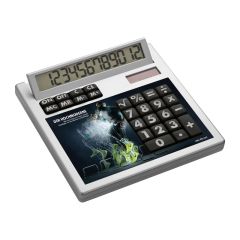 Eigenes Design Tischrechner, groß, Weiß, MA3355106