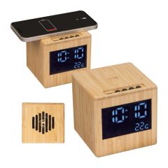 Bamboo speaker, Beige, MA3395713